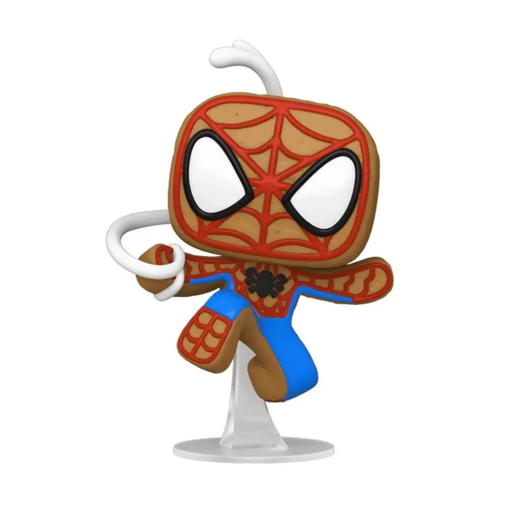 Gingerbread Spider-Man Funko Pop #939 Bobble-Head Marvel Vinyl Figure NIB MCU